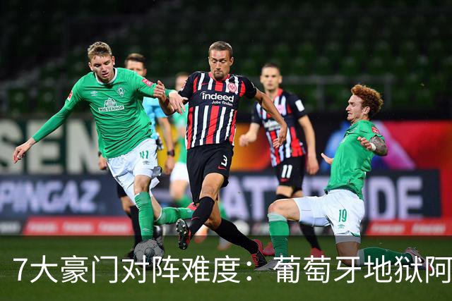 7大豪门对阵难度：葡萄牙地狱阿根廷天使 法英竟一致
